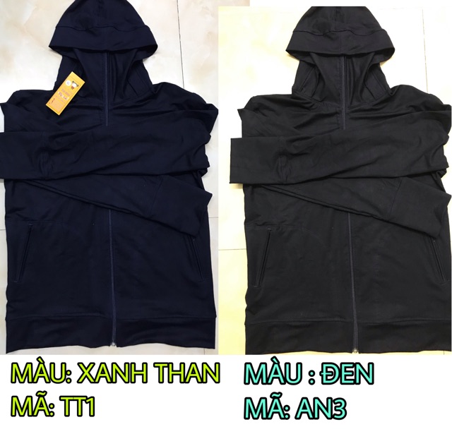 ÁO COTTON NAM CHỐNG TIA UV LOẠI 1 HÀNG XUẤT