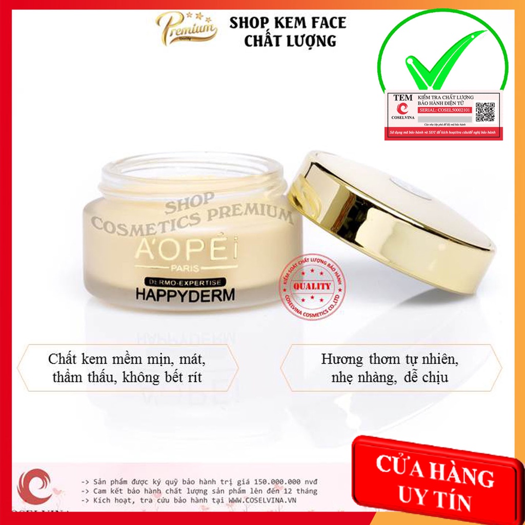 Kem dưỡng trắng da ban đêm Aopei 30g dưỡng trắng da, loại bỏ mụn, nám, tàn nhang