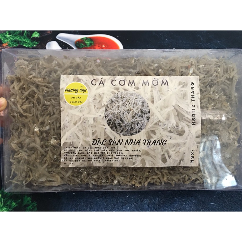 Cá Cơm Mờm Sữa Loại Ngon Đặc Sản Nha Trang Hộp 500Gr | BigBuy360 - bigbuy360.vn
