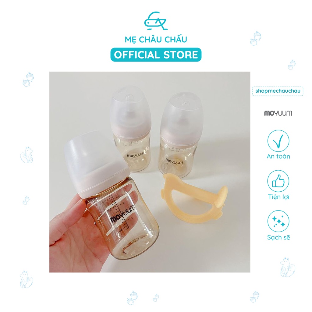 Bình sữa MOYUUM PPSU Hàn Quốc Dung Tích 170ml và 270ml