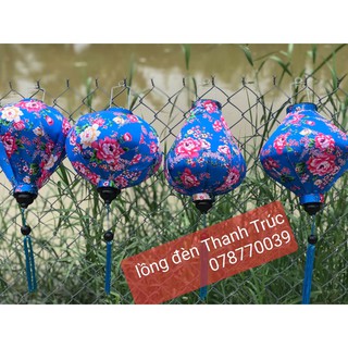 Lồng đèn Hội An hoa văn phi 30cm
