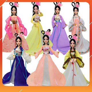 Váy cổ trang tiên nữ cho búp bê 30cm adhshop