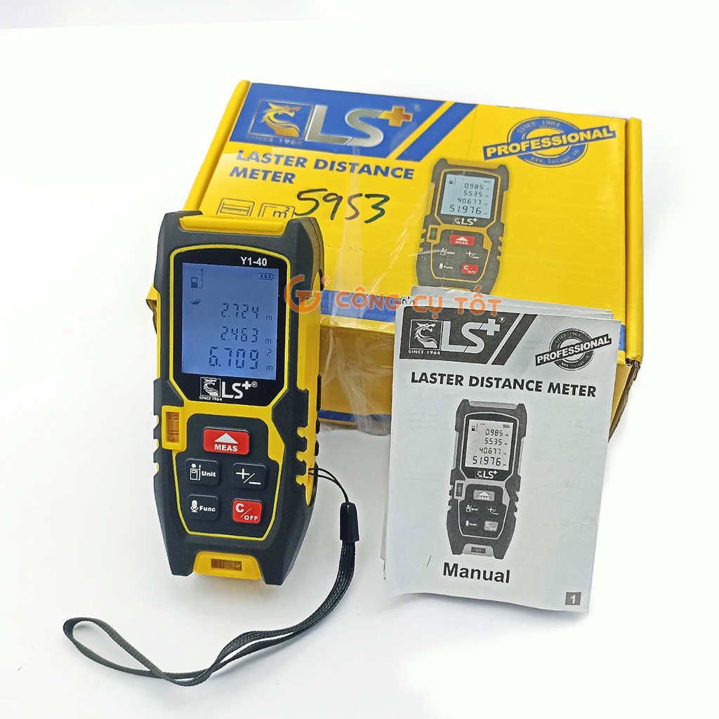 Máy đo khoảng cách bằng laser LS+