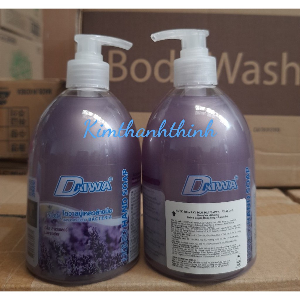 (KTT) Nước rửa tay đậm đặc DAIWA chai 500 ml | BigBuy360 - bigbuy360.vn