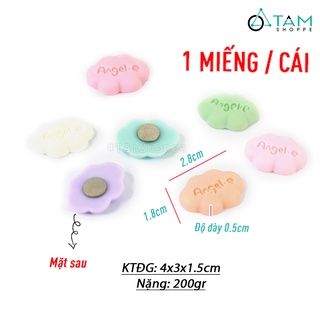 [NHỰA COMPOSITE]Nam châm hít tủ lạnh hình đám mây HTL-02