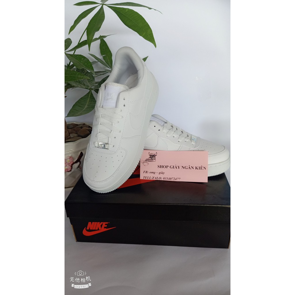 Giày AF 1 trắng FREESHIP Sneaker Nam Nữ Đủ Size /Giầy air force one trắng