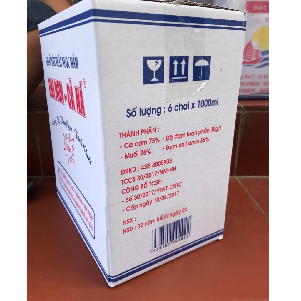 Nước mắm truyền thống Hai Non - Cà Ná 30 độ đạm