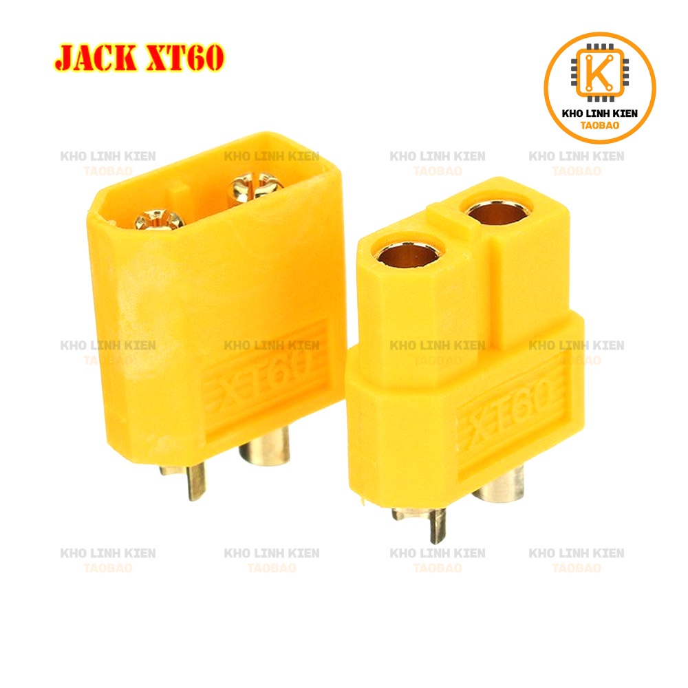 Jack XT60 Jack nguồn công suất cao