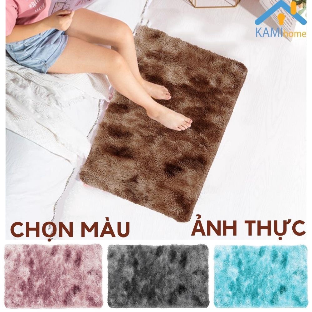 Thảm chùi chân - Thảm lông dặm châm 40x 60cm