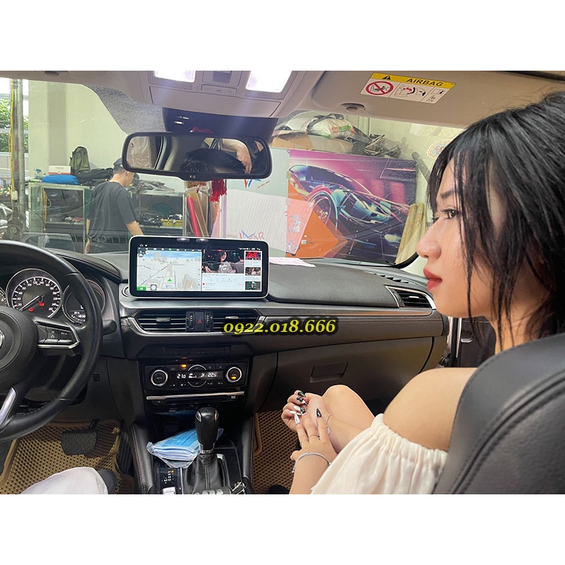 Màn Hình Android 12,3 inch Lắp Xe Mazda 6- Kích Thước Và Cấu Hình Siêu Khủng - Đột Phá Năm 2022