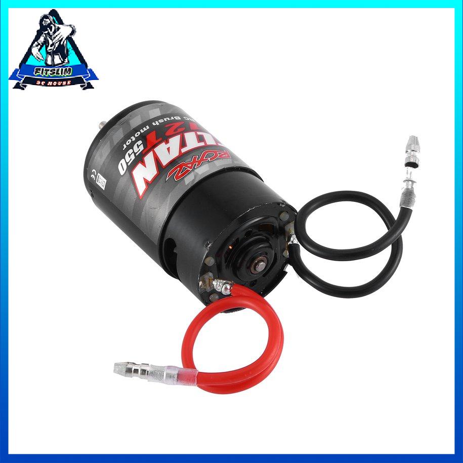550 Động cơ chải 12T 21T 29T 35T cho các bộ phận xe RC trục bánh xích 1:10 RC [8/12]