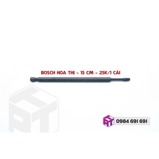 Mũi Vít BOSCH Hoa Thị 5 - 9 - 15 cm