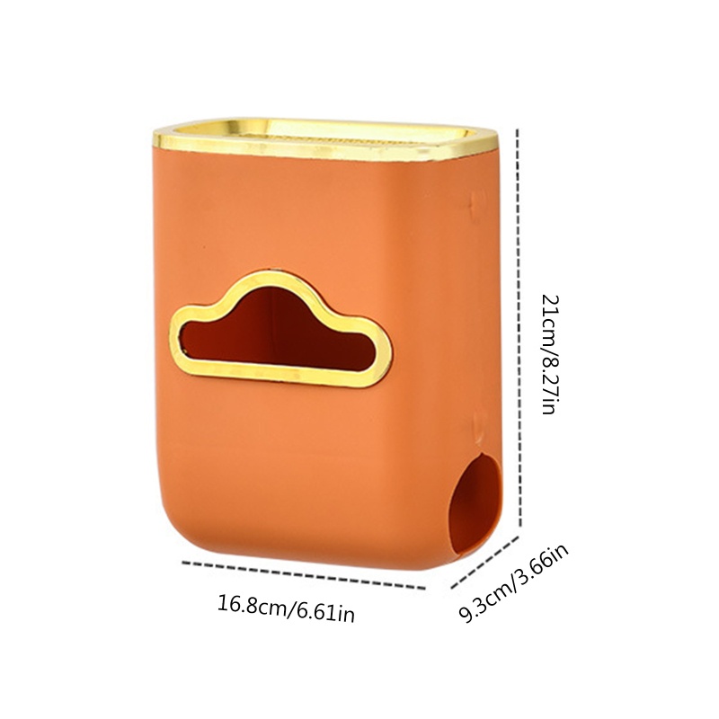 Giá Đỡ Cuộn Giấy Vệ Sinh Gắn Tường Siêu Chắc Màu Cam / Trắng Tiện Dụng Cho Nhà Bếp / Phòng Tắm