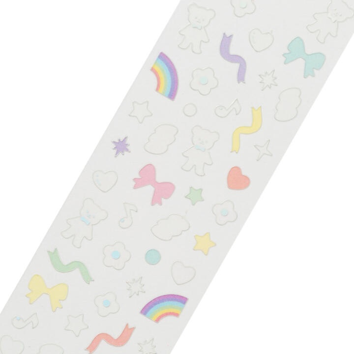 Sticker ARTBOX Hàn Quốc Gấu Hologram Dễ Thương