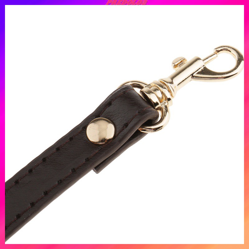 [Predolo2] Dây Đeo Túi Xách Da PU Màu Đen Điều Chỉnh Được