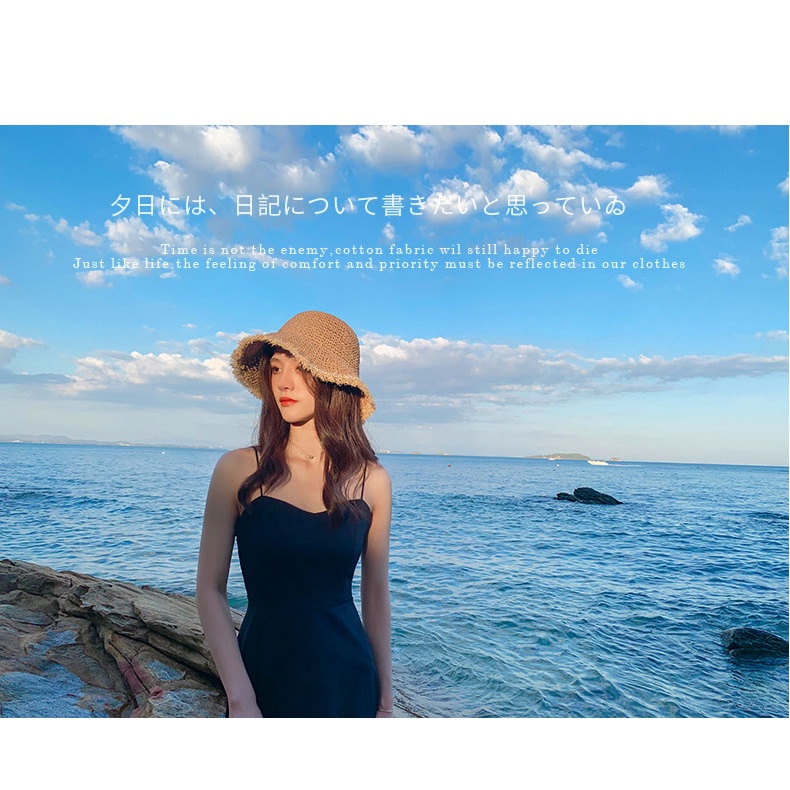 Nón Vành Đan Rơm Phong Cách Hàn Quốc Thời Trang Cho Nữ