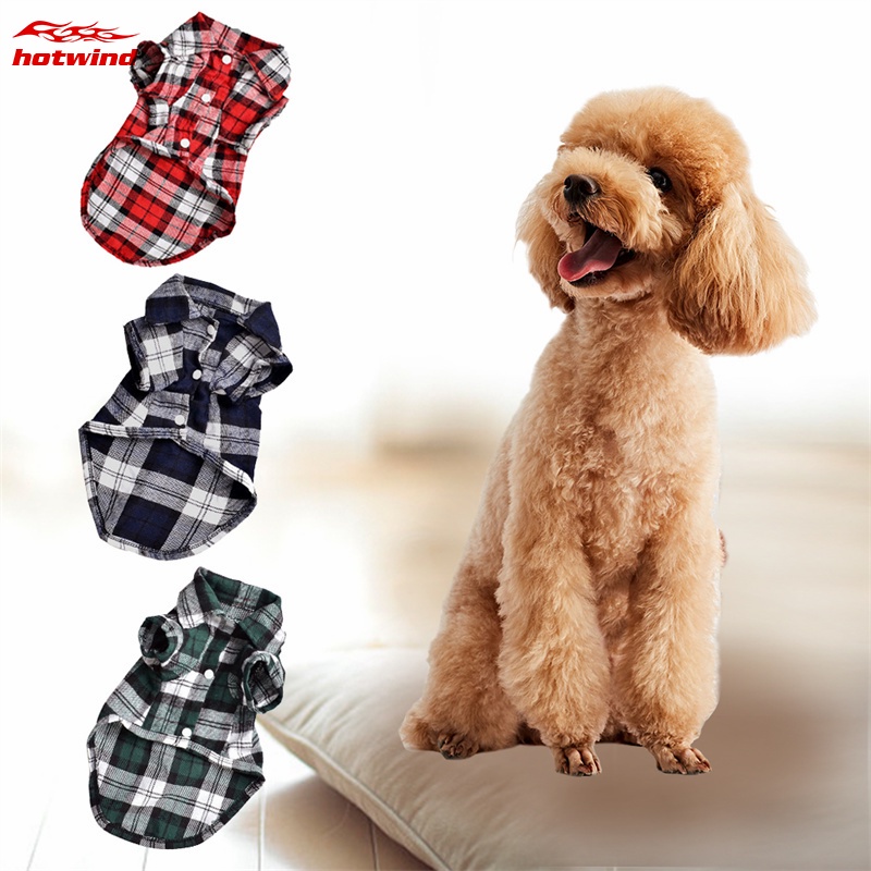 Hw Áo Thun Cotton Dễ Thương Cho Thú Cưng Size XS-XL