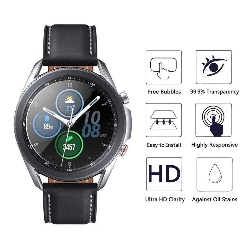 1 Kính Cường Lực Chống Trầy Màn Hình Cho Đồng Hồ Samsung Galaxy Watch 4 40mm 44mm 42mm 46mm