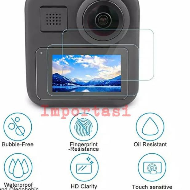 Kính Cường Lực Bảo Vệ Camera Hành Trình Gopro Hero Max 360 Fusion 2