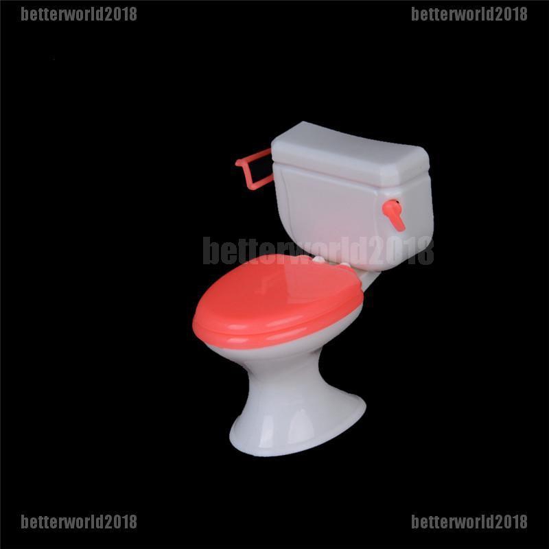Mô Hình Toilet Đồ Chơi Bằng Nhựa Chất Lượng