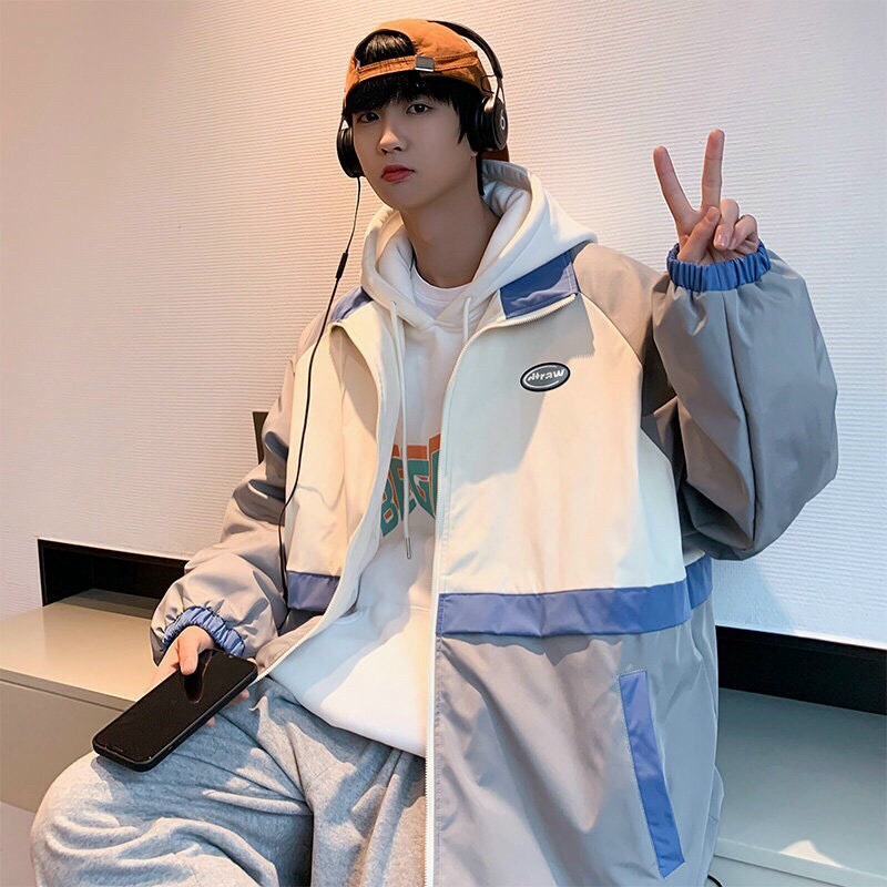 (HCM) ÁO KHOÁC DÙ 2 LỚP THỜI TRANG NAM NỮ UNISEX - FORM RỘNG , HOTTREND CÁ TÍNH CHO CÁC BẠN TRẺ KME FASHION