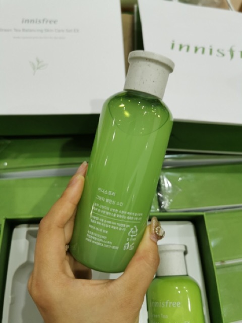 BỘ DƯỠNG TRÀ XANH 6 MÓN INNISFREE GREEN TEA BALANCING SPECIAL SKIN