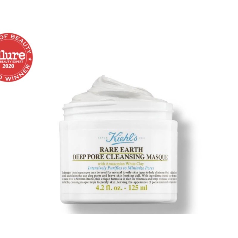 Mặt nạ Rare Earth Deep Pore Cleansing Masque Kiehl’s 125ml