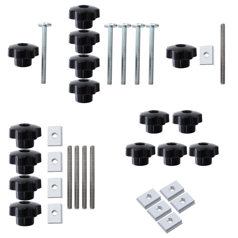 Bộ Ốc Vít Chữ T Trượt Cố Định Gỗ Chuyên Dụng