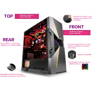 Vỏ máy tính - Case Antec DA601