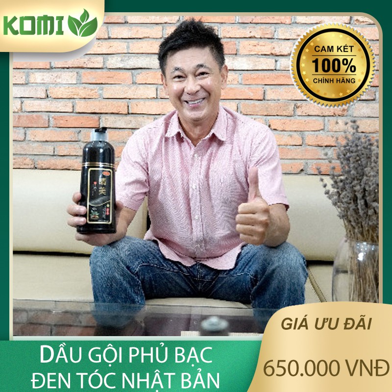 🔥🔥Dầu Gội Phủ Bạc KOMI Nhật Bản🔥🔥- 100% từ Thiên Nhiên🔥🔥