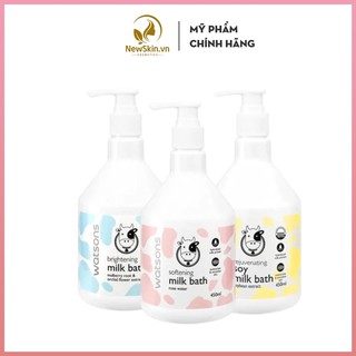 Sữa Tắm Bò Watsons Milk Bath Thái Lan 450ml