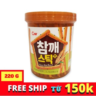 Bánh quy rắc vừng CW Hàn Quốc 220g
