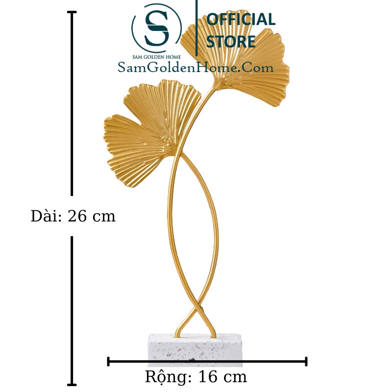 Tượng Decor Nhà Cửa Trang Trí Chặn Sách Mạ Vàng Sang Trọng