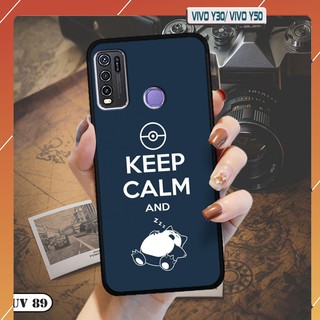 Ốp Vivo Y30/ Y50 - lưng nhám viền dẻo ngộ nghĩnh