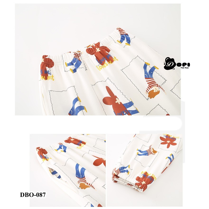 (DBO087) Đồ bộ mặc nhà thu đông dài tay cao cấp