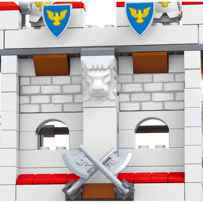 Castle Defender Knights 27110 - Đồ chơi lắp ráp Cổng Thành Vĩ Đại Phòng Thủ Tuyệt Đối Thời Trung Cổ