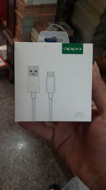 Dây sạc oppo chân type c chính hãng VOOC