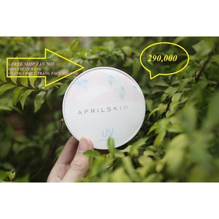 [ Chính Hãng] PHẤN NƯỚC APRIL SKIN MAGIC SNOW SUN CUSHION UV