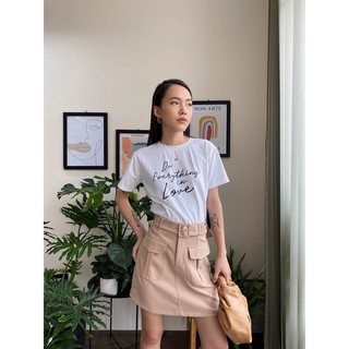Áo thun chữ Do Everything In Love EDINI