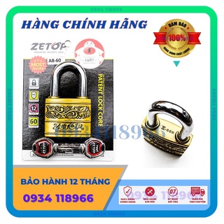 Ổ khóa cửa chống cắt - Mẫu Rồng, Hổ Veison - Zetop - tặng khui bia - BH 12 tháng