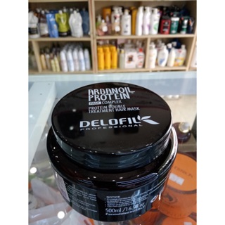 Hấp ủ tóc Delofil Argan Oil - protein 500ml