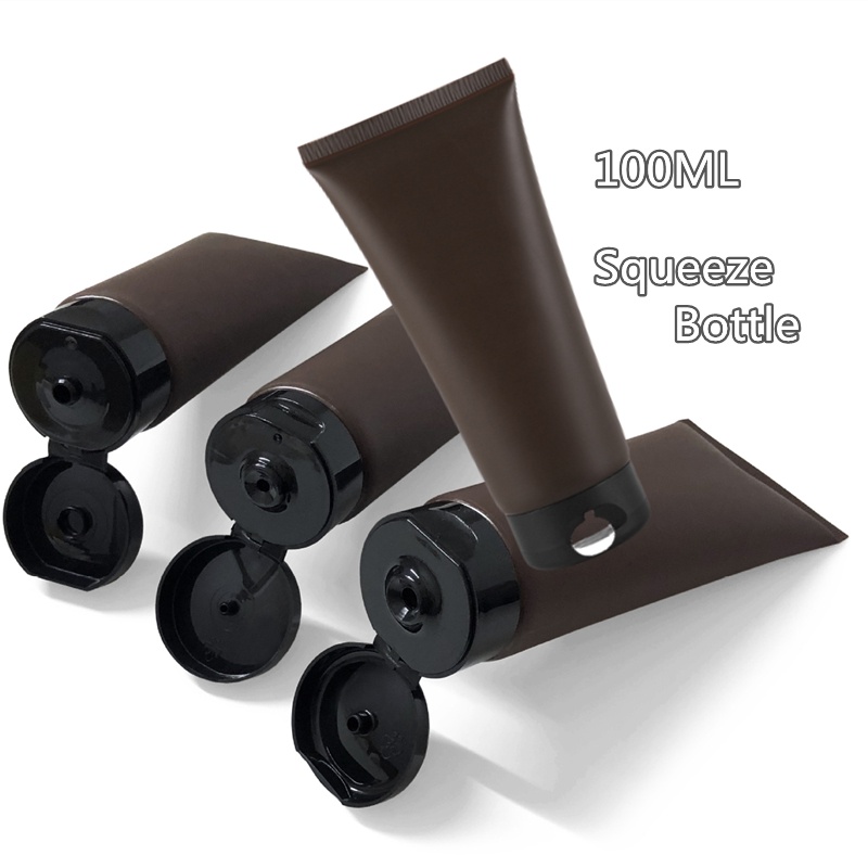 1 Chai Nhựa Rỗng 100ML Dùng Đựng Dầu Gội Mỹ Phẩm Có Thể Tái Sử Dụng