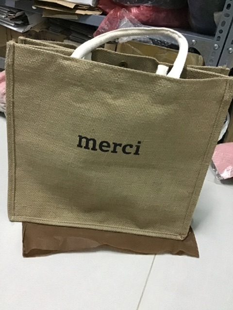 Túi cói Merci đi du lịch đi chơi thời trang