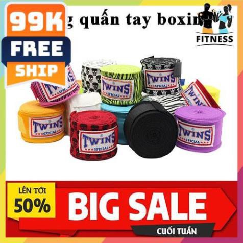 FREESHIP🎁 Băng đa quấn tay boxing Twins ⚡giá rẻ⚡ đấm bốc