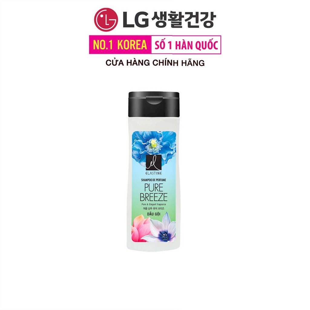 [Quà tặng không bán] Dầu gội Elastine De Perfume hương nước hoa Pure Breeze 120ml