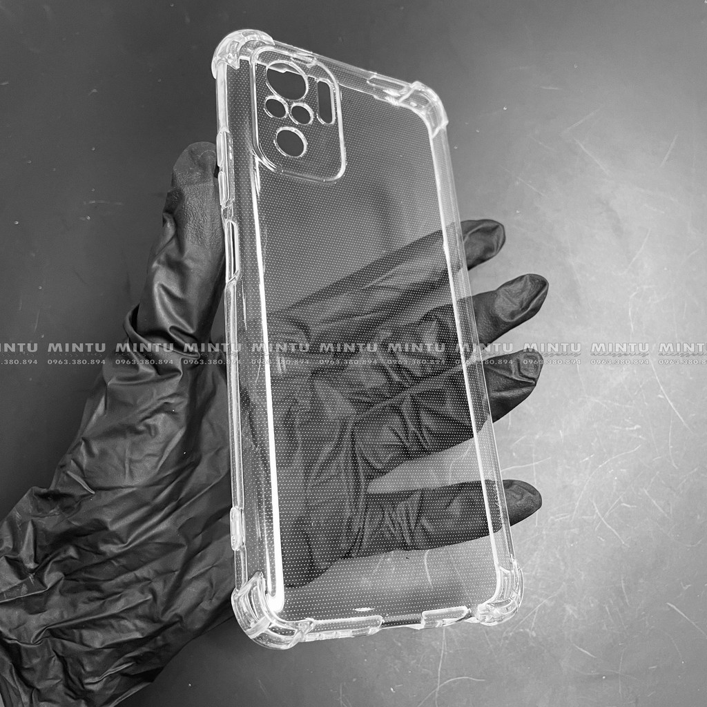 Ốp Lưng Xiaomi Redmi Note 10 / Redmi Note 10S - Loại trong suốt chống sốc