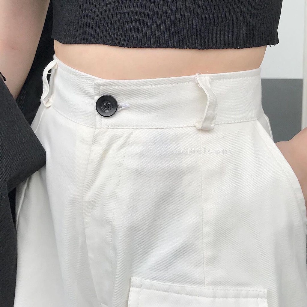 QUẦN JOGGER DÂY RÚT TÚI HỘP ASEON - QUẦN BAGGY KAKI TRẮNG MẶC 2 KIỂU SUÔNG BO KHOÁ KÉO CÚC CÀI BOX PANT | BigBuy360 - bigbuy360.vn