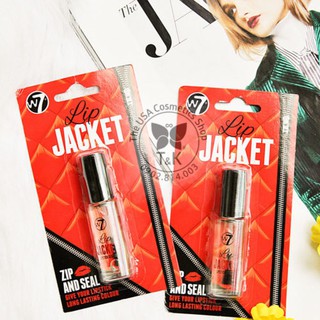 Khóa màu môi w7 lip jacket zip and seal