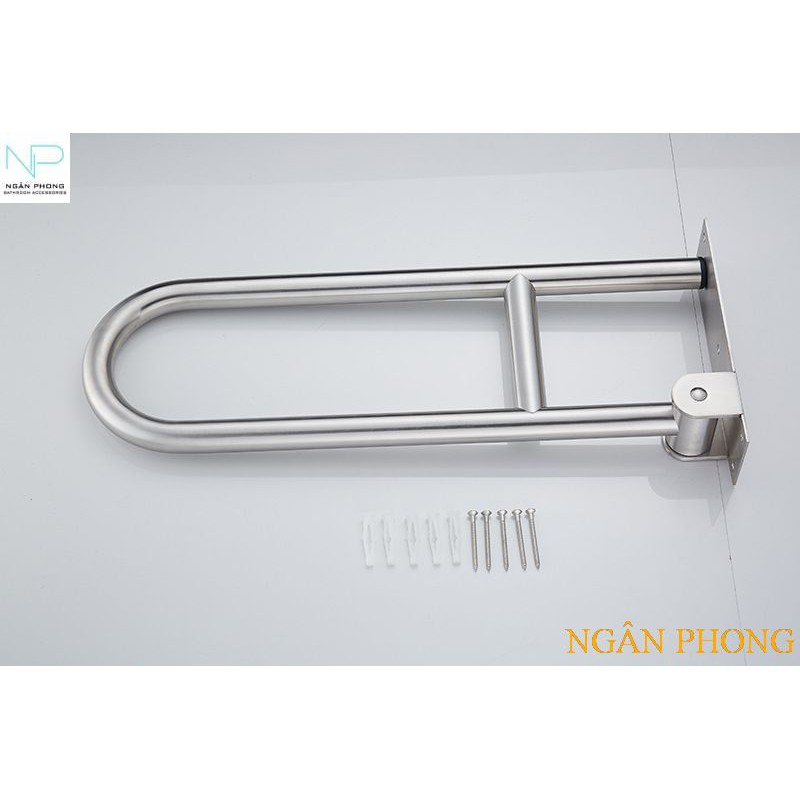 TAY VỊN AN TOÀN CHO NGƯỜI GIÀ, NGƯỜI KHUYẾT TẬ INOX 304- CHỮ H DI ĐỘNG