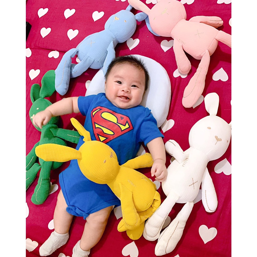 Thỏ Bông Tai Dài Cho Bé Suma Gấu Bông Ôm Đi Ngủ Cute